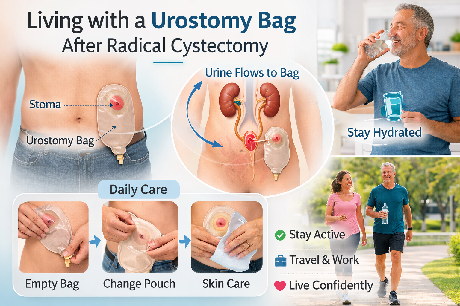 Living With a Urostomy After Radical Cystectomy